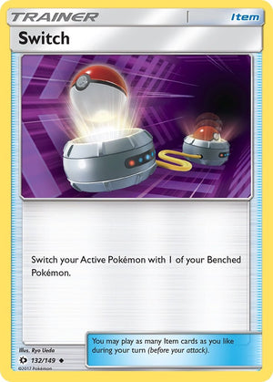 Uncommon Switch [132/149 Near Mint ]