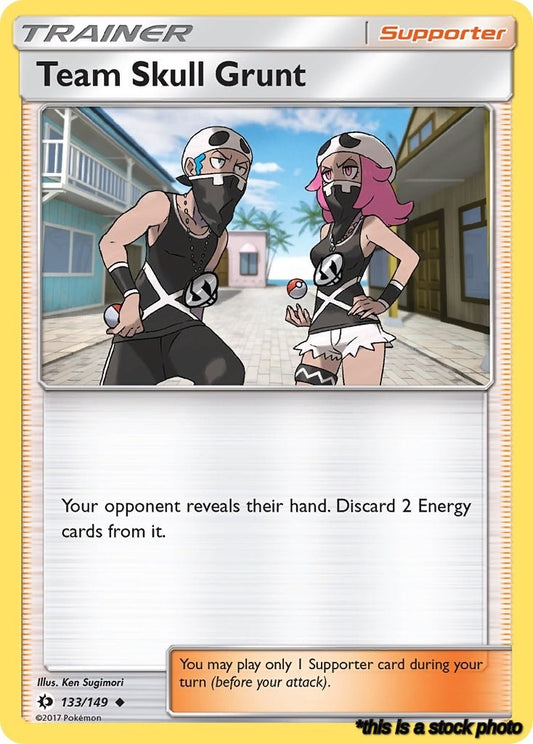 Normal Team Skull Grunt [133/149 Near Mint ]