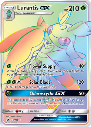 Secret Rare Lurantis GX (Secret) [150/149 Near Mint ]
