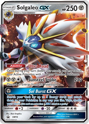 Promo Solgaleo GX - SM16 [SM16 Lightly Played ]