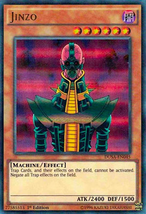 1st Edition Jinzo [DUSA-EN045 Near Mint] Ultra Rare