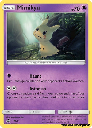 SM29 Mimikyu Promo Holofoil