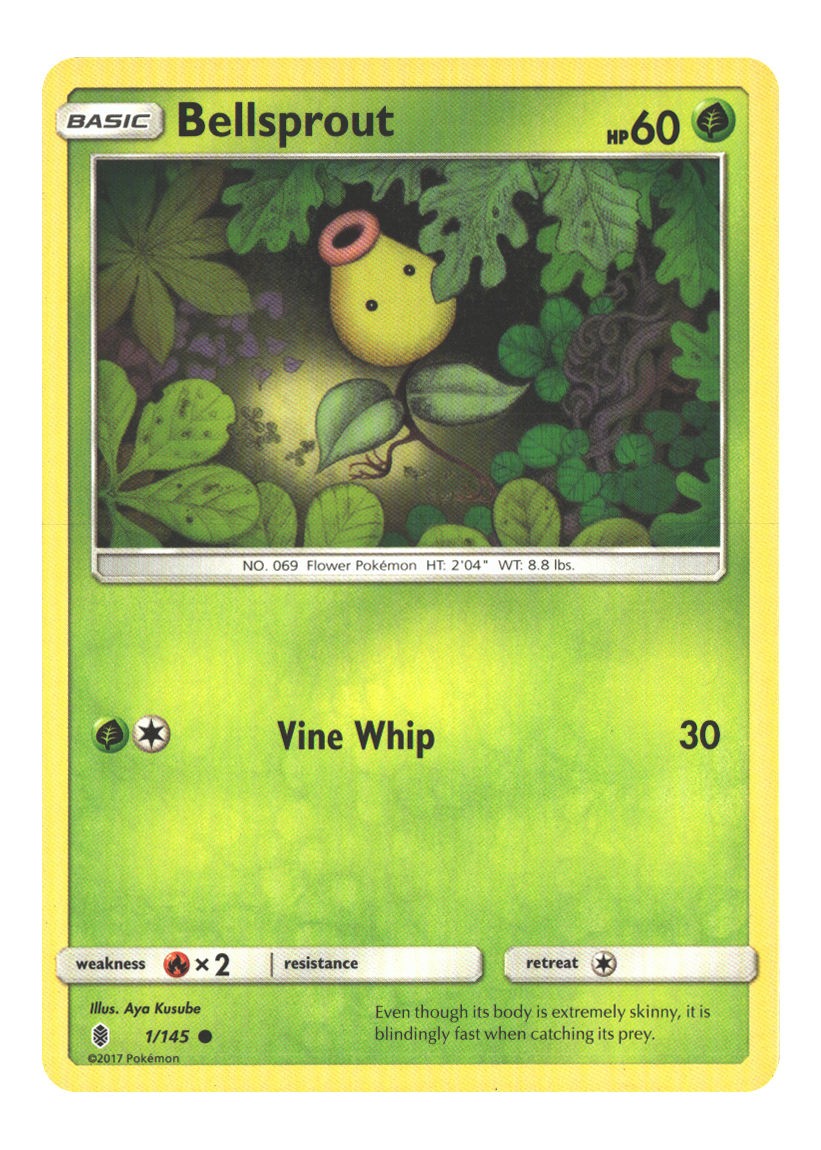 1/145 Bellsprout Common Normal