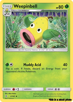 Normal Weepinbell [2/145 Near Mint ]