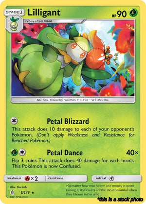 Normal Lilligant [5/145 Lightly Played ]