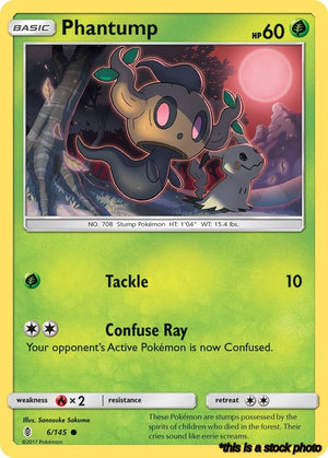 Common Phantump [6/145 Near Mint ]