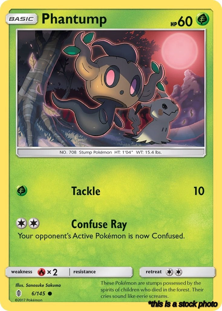 Common Phantump [6/145 Lightly Played ]