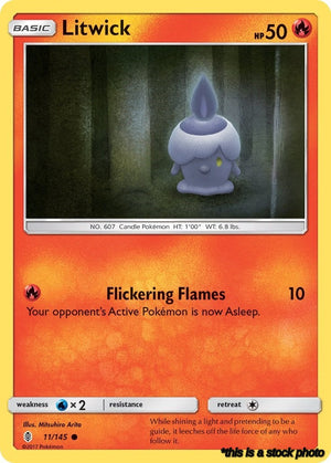 Normal Litwick [11/145 Near Mint ]
