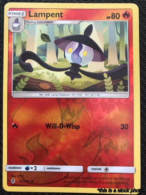 12/145 Lampent Uncommon Reverse Holofoil