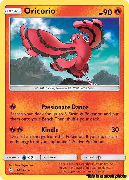 Normal Oricorio (14) [14/145 Lightly Played ]