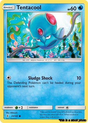 Normal Tentacool [23/145 Near Mint ]