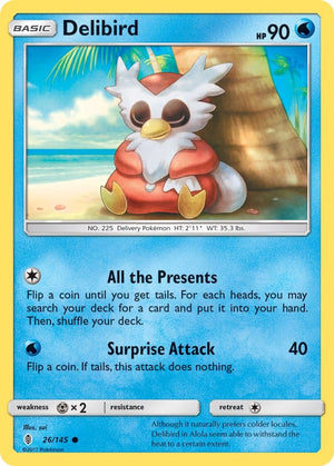 Common Delibird [26/145 Near Mint ]