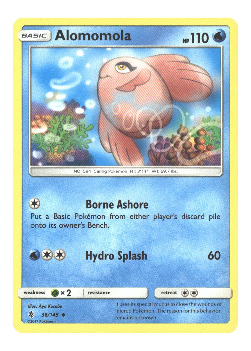 36/145 Alomomola Uncommon Normal