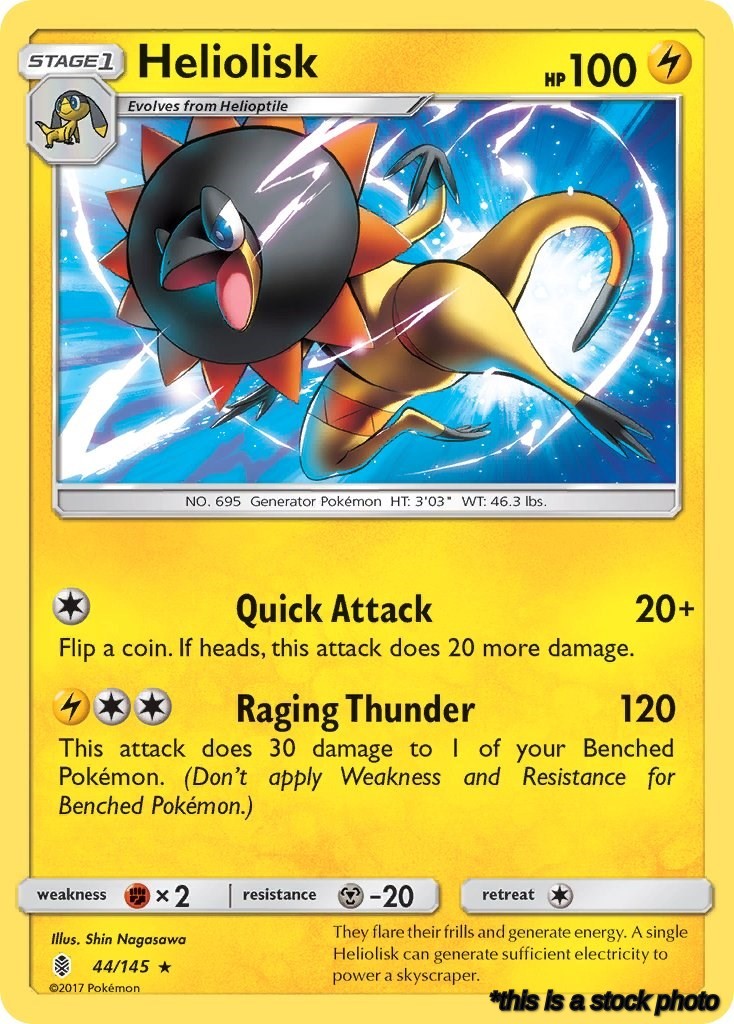 Normal Heliolisk [44/145 Near Mint ]