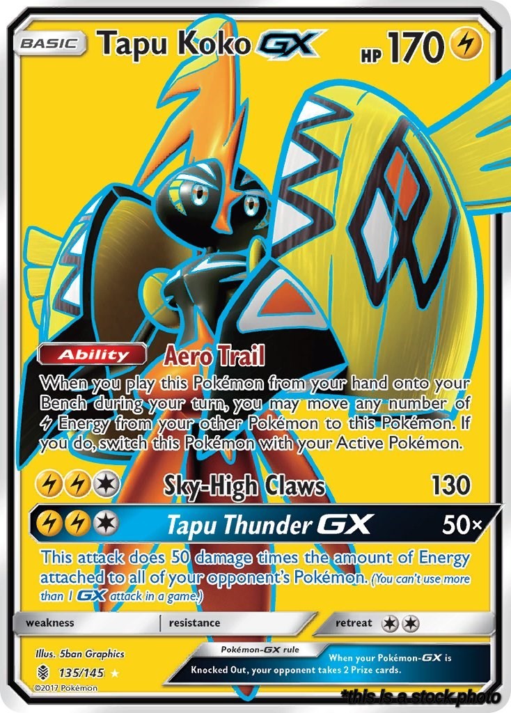 Tapu Koko GX (Full Art)