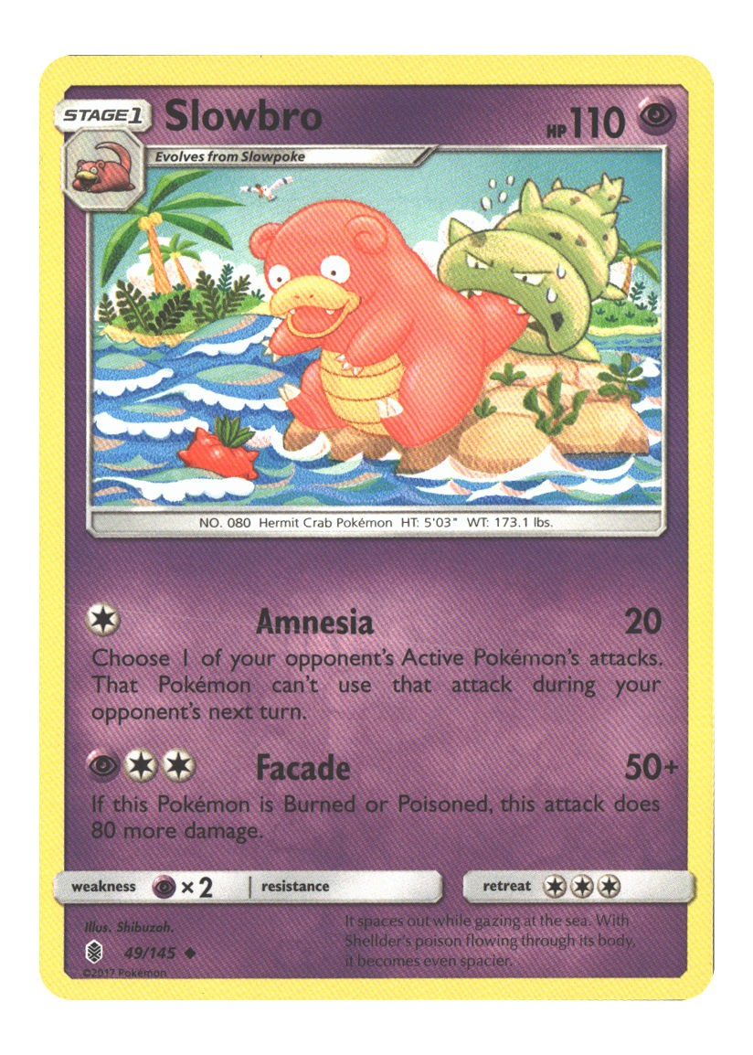 49/145 Slowbro Uncommon Normal