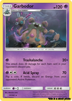Normal Garbodor [51/145 Near Mint ]