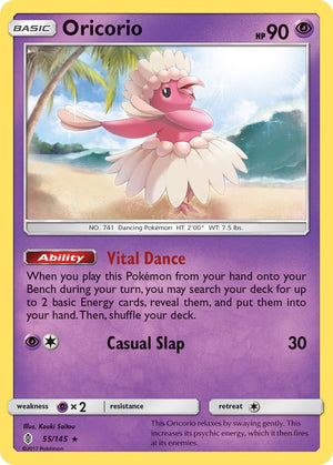 Rare Oricorio (55) [55/145 Near Mint ]