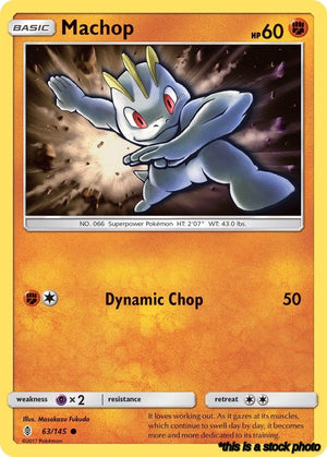 Common Machop (63) [63/145 Near Mint ]