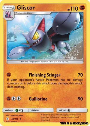 Uncommon Gliscor [68/145 Lightly Played ]