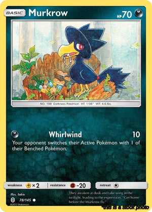 Normal Murkrow [78/145 Near Mint ]