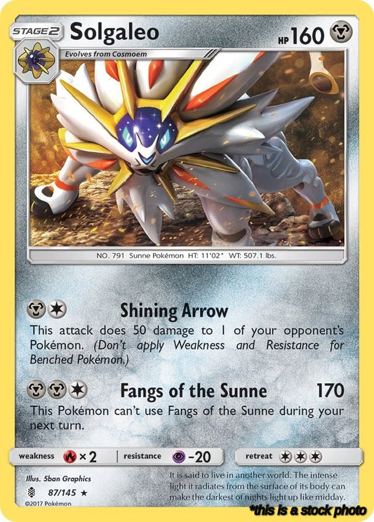 Normal Solgaleo [87/145 Lightly Played ]