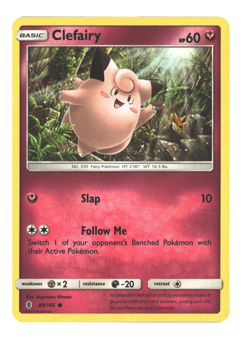 88/145 Clefairy Common Normal