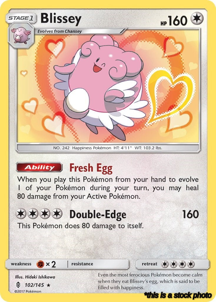 Holofoil Blissey [102/145 Lightly Played ]