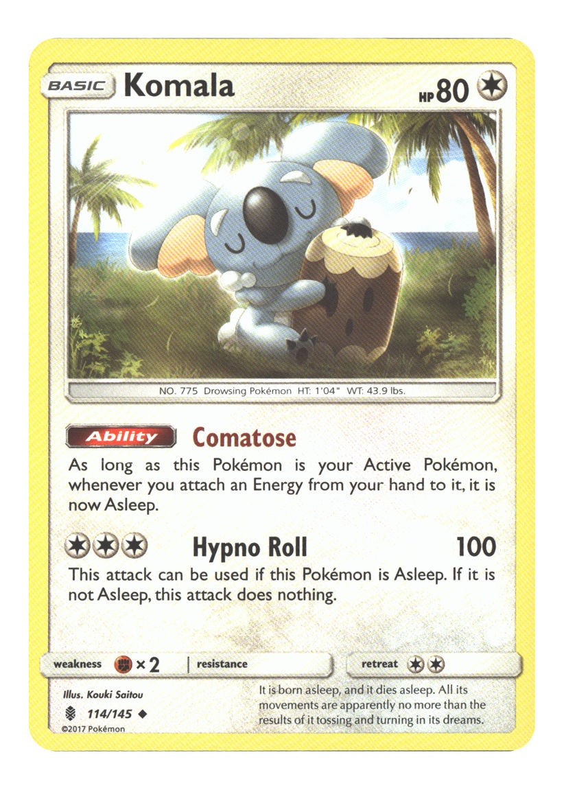 114/145 Komala Uncommon Normal