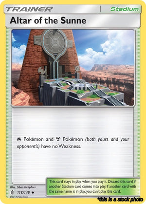 Normal Altar of the Sunne [118/145 Near Mint ]