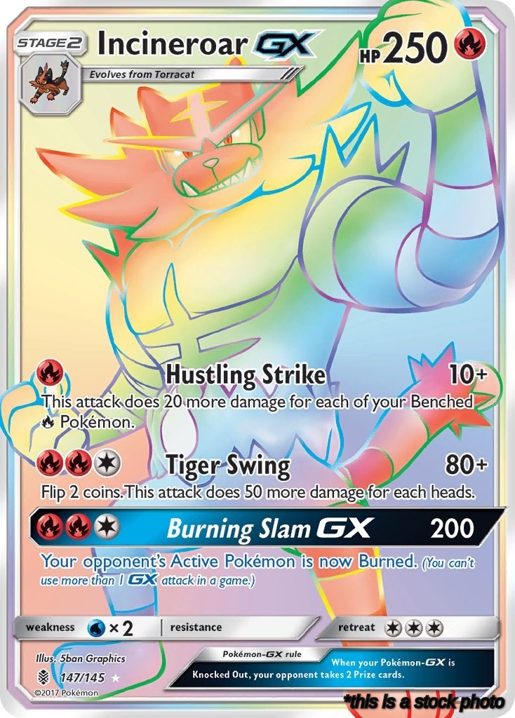 Incineroar GX (Secret)