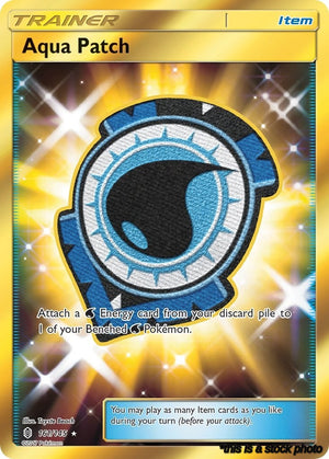 Holofoil Aqua Patch (Secret) [161/145 Near Mint ]