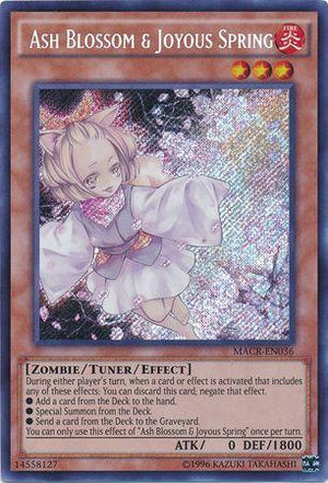 1st Edition Ash Blossom & Joyous Spring [MACR-EN036 Near Mint] Secret Rare