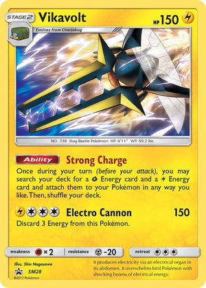 Promo Vikavolt - SM28 [SM28 Near Mint ]