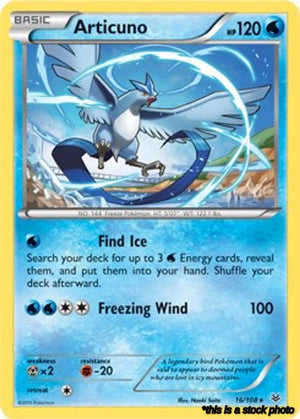 Holofoil Articuno - 16/108 (XY Roaring Skies) [016/108 Near Mint ]