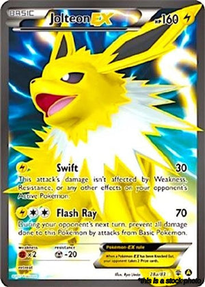 028a/083 Jolteon EX Promo Holofoil