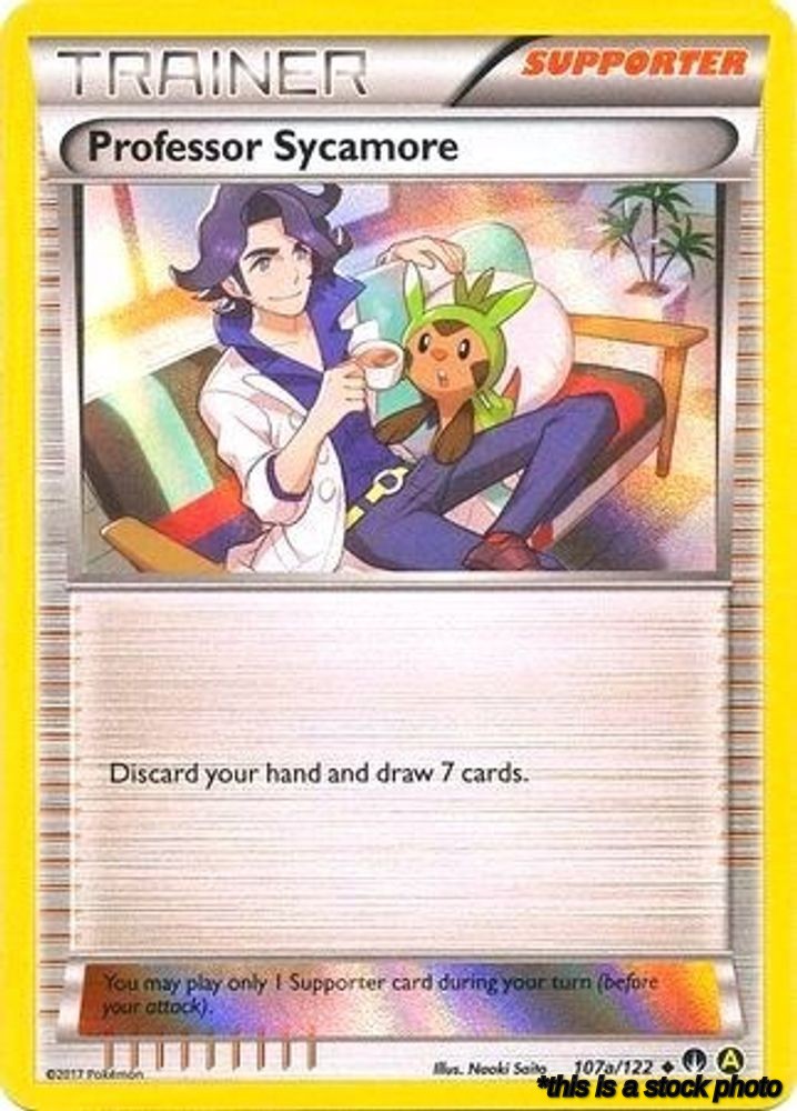 Professor Sycamore - 107a/122 (Holofoil)