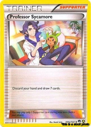 107a/122 Professor Sycamore (Holofoil) Promo Holofoil