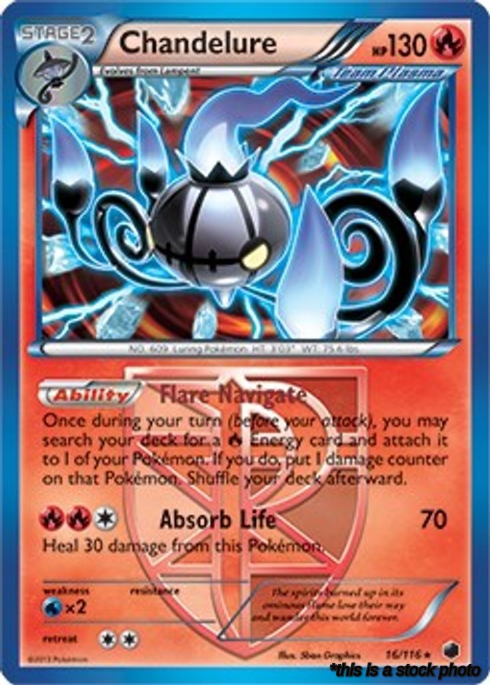 Chandelure - 16/116 (BW Plasma Freeze)