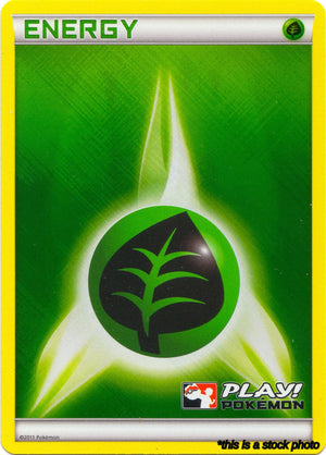 Promo Grass Energy (2011 Play! Pokemon) [2011 Lightly Played ]