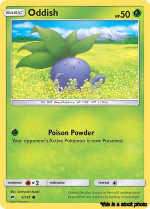4/147 Oddish Common Normal