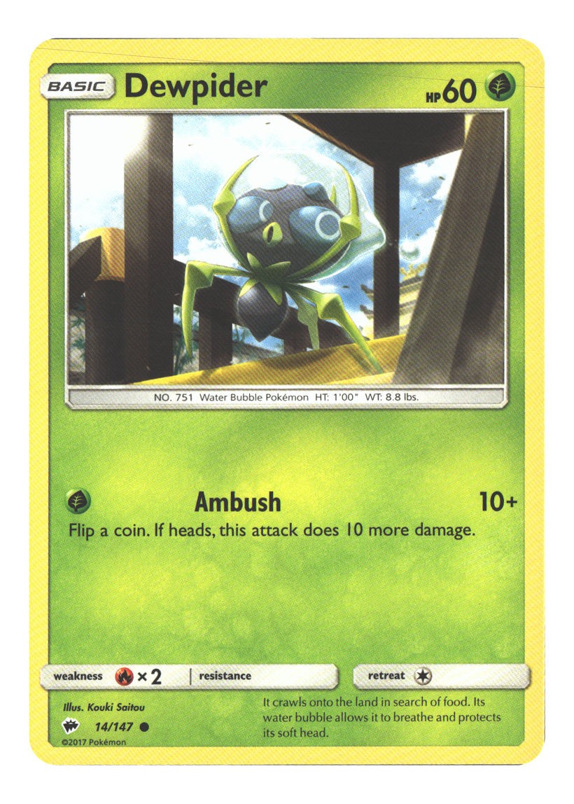 14/147 Dewpider Common Normal