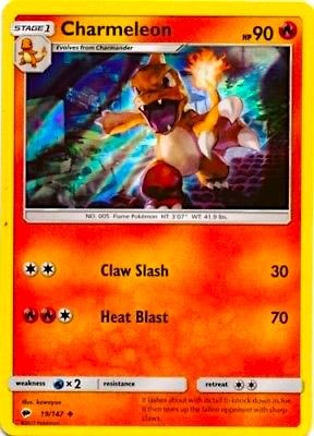 Promo Charmeleon - 19/147 (Premium Collection Promo) [019/147 Near Mint ]