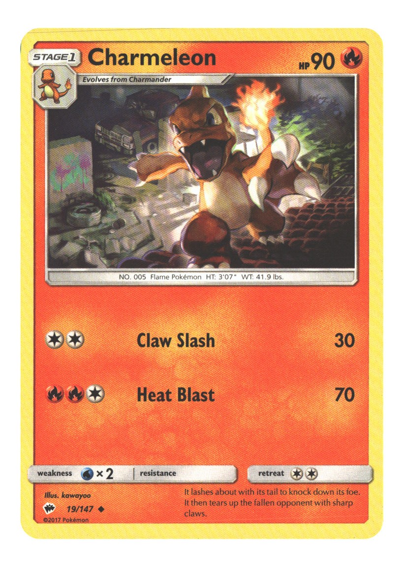 19/147 Charmeleon Uncommon Normal