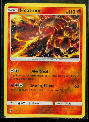 24/147 Heatmor Uncommon Reverse Holofoil Near Mint