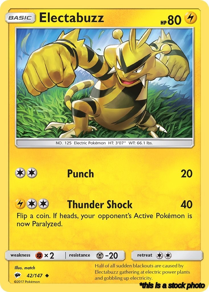 42/147 Electabuzz Uncommon Normal