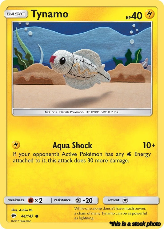 44/147 Tynamo Common Reverse Holofoil