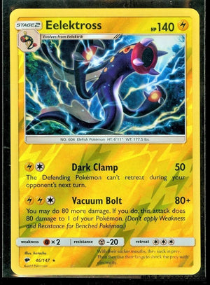 46/147 Eelektross Rare Reverse Holofoil Near Mint