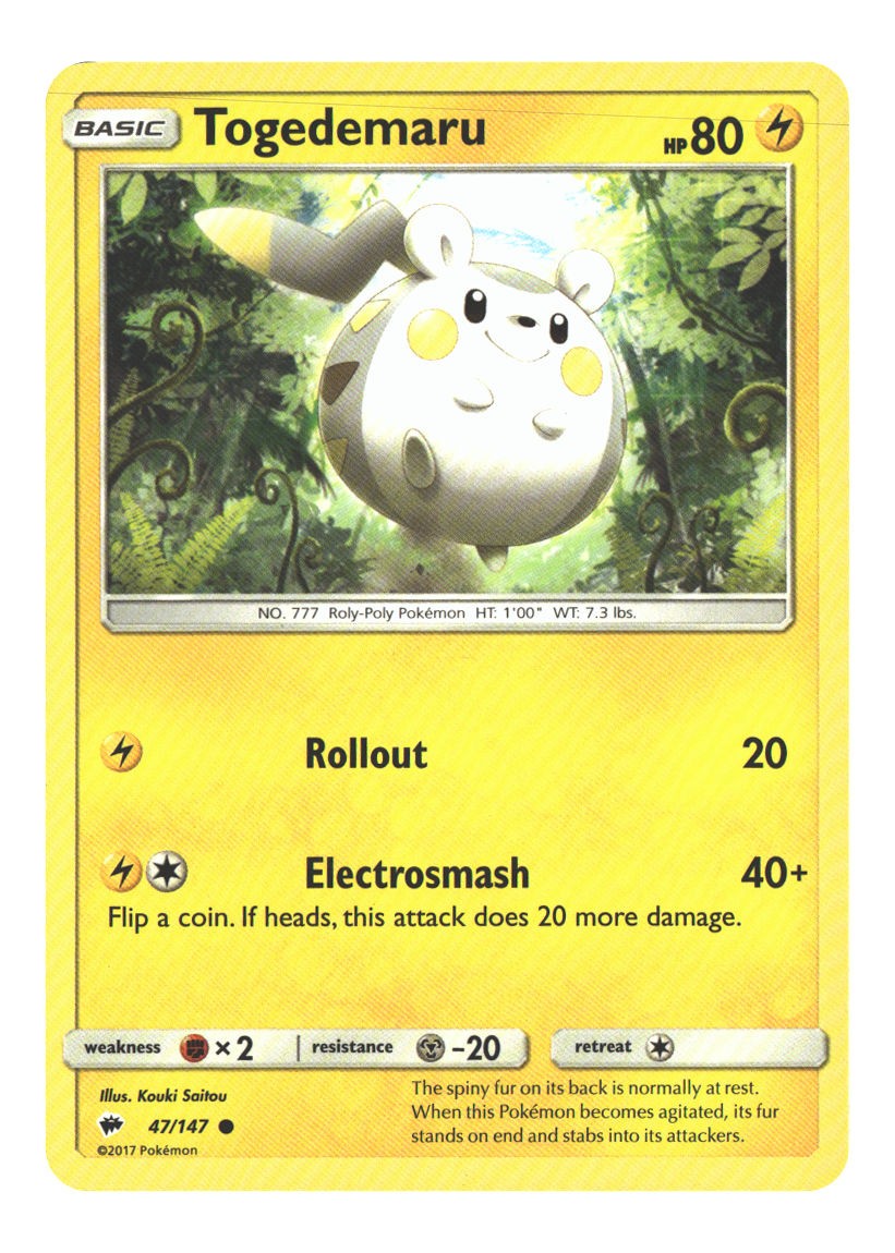47/147 Togedemaru Common Normal