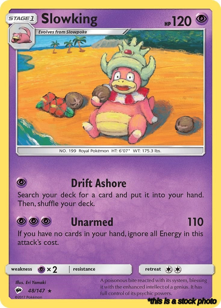 48/147 Slowking Rare Normal